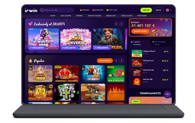 Irwin Casino oficial